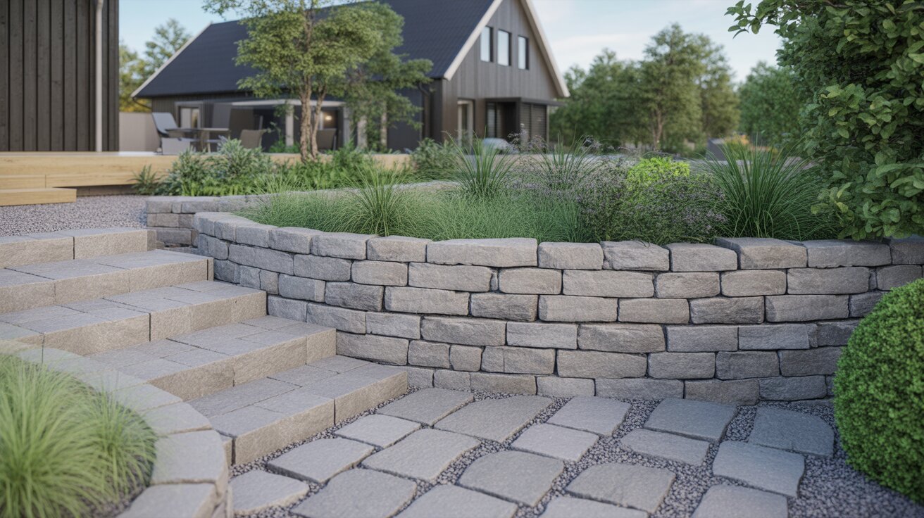 Stensättning & Bygga Stödmur