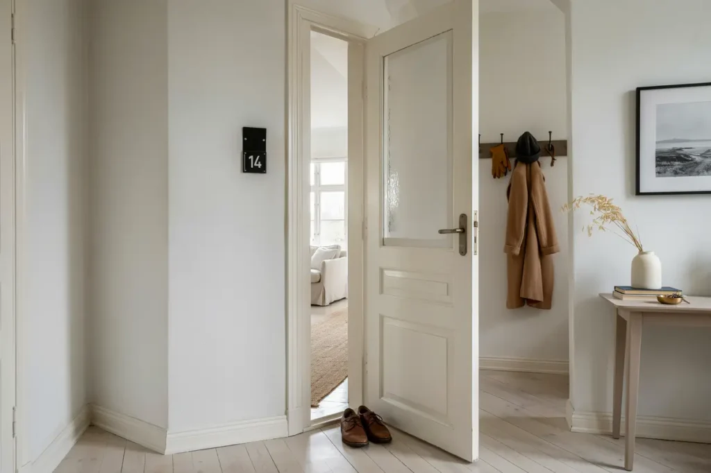 tillbyggnad av entr och hallrenovering i l dde centrum